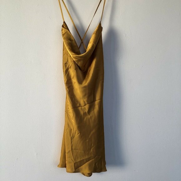 Lovers + Friends Boa Mini Dress Sunflower Yellow - Picture 5 of 7